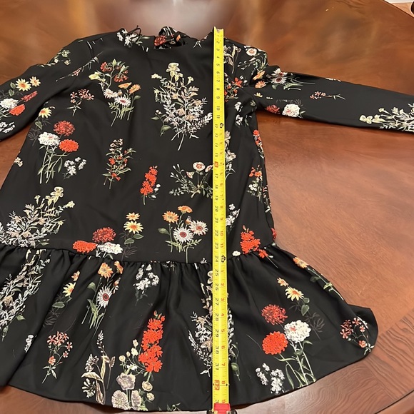 Philosophy Republic black floral dress. Size small - Picture 4 of 7